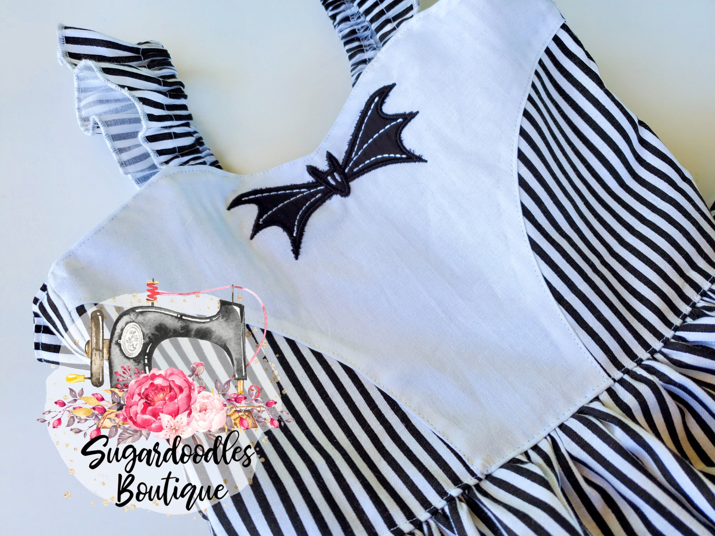 Jack Dress-Halloween Costume-Halloween Dress-Halloween Party Dress-Theme Park Dress- Fall-Skeleton Dress