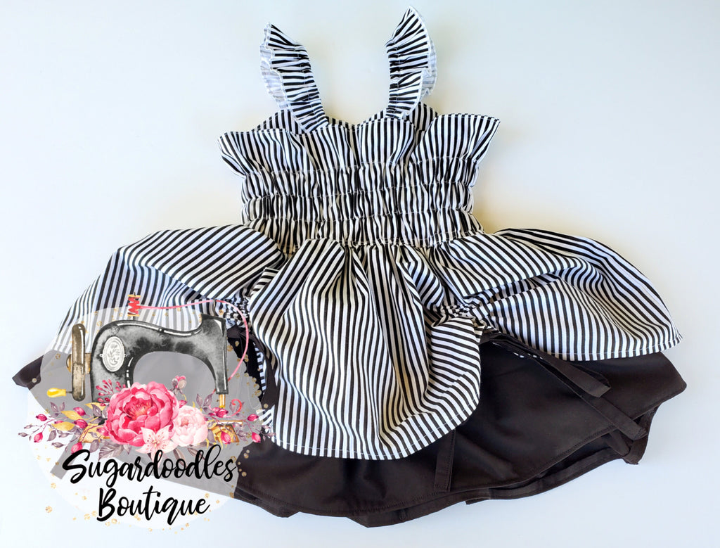 Jack Dress-Halloween Costume-Halloween Dress-Halloween Party Dress-Theme Park Dress- Fall-Skeleton Dress
