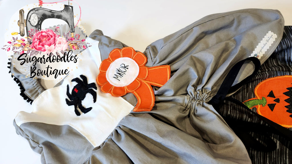 Mayor Costume-Halloween Costume-Halloween Dress-Halloween Party Dress-Theme Park Dress- Fall-Halloween Mayor